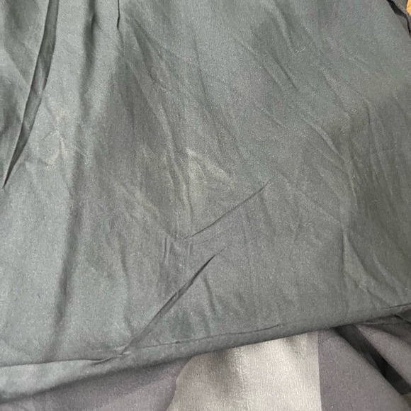 Abercrombie and Fitch Womens Size XXL Plunge Pleated Dress Black Fit & Flare NWT - Picture 13 of 13